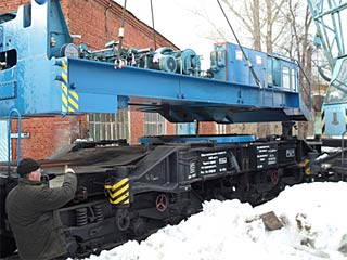 Ремонт кранов на железнодорожном ходу Ремонт кранов на железнодорожном ходу